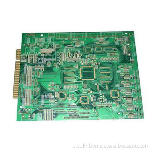 Quick Turn Prototype PCB Board Multi Layer Punching Green 1